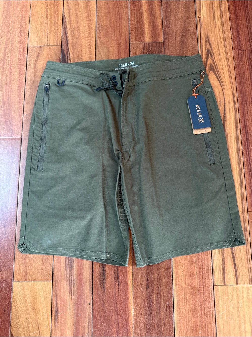 Roark Olive Green Men's Shorts